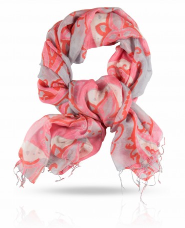 Палантин Женский S-PAISLEY/GREY.RED